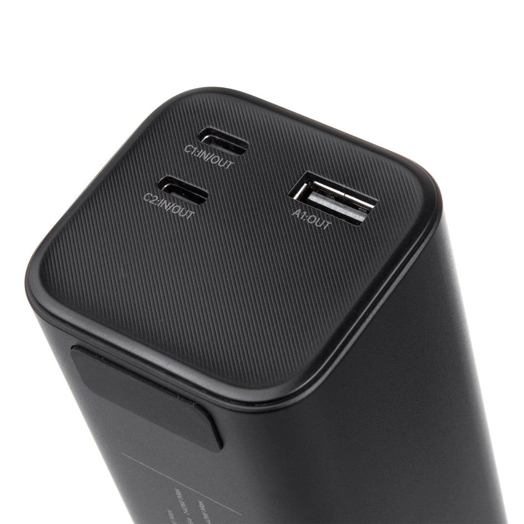 Мобилна батерия Power Bank Maclean, 24600mAh, Power Delivery (PD) 140W, бързо/супер зареждане, 88,56Wh, 2x Typ-C, USB, MCE335