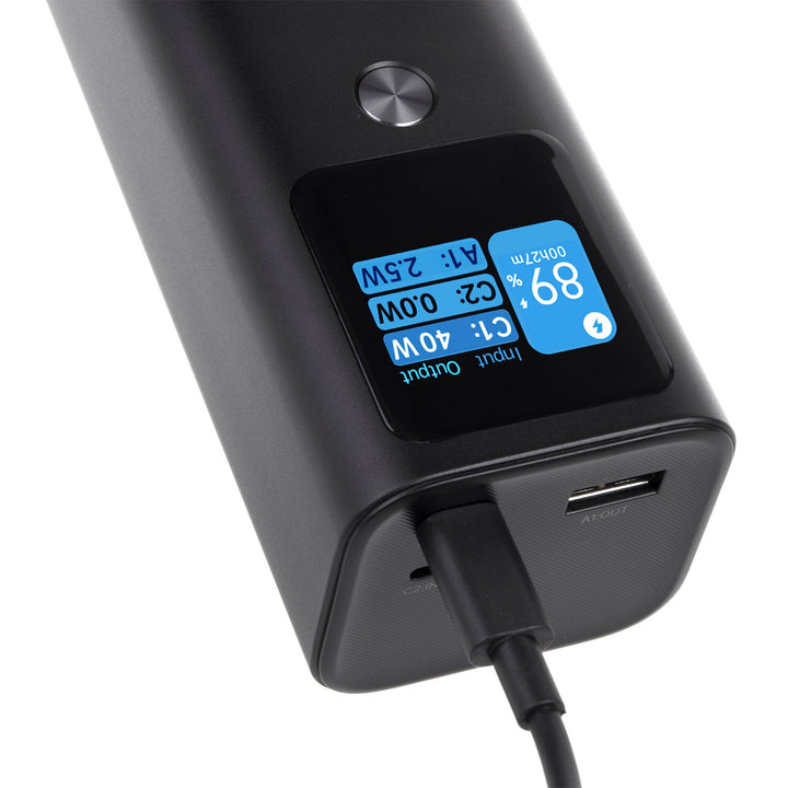 Мобилна батерия Power Bank Maclean, 24600mAh, Power Delivery (PD) 140W, бързо/супер зареждане, 88,56Wh, 2x Typ-C, USB, MCE335