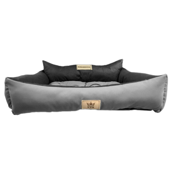 Pat pentru caini sau pisici Royal Dog, 100 x 75, gri inchis, impermeabil