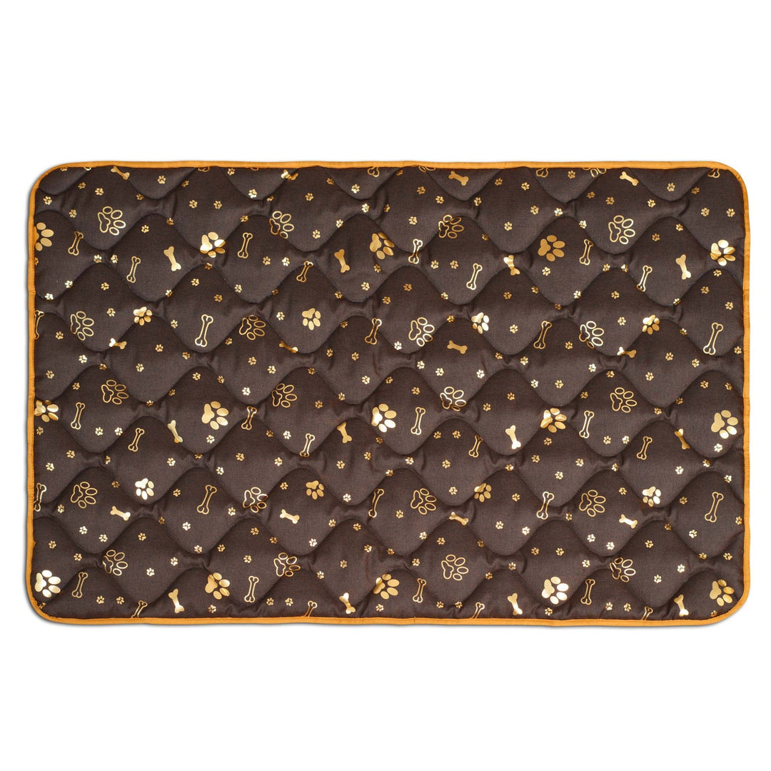 Постелка за куче 100 x 70 cm водоустойчива AIO Golden Bones