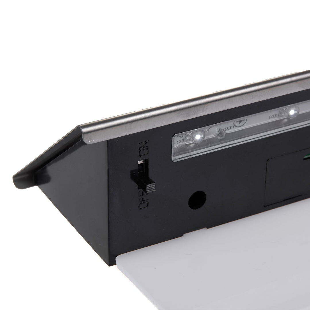 Слънчева LED лампа с номер на къщата Maclean, IP44, 1W, 60lm, 6000K, 600 mAh батерия, 2.5V DC 70mA, MCE423