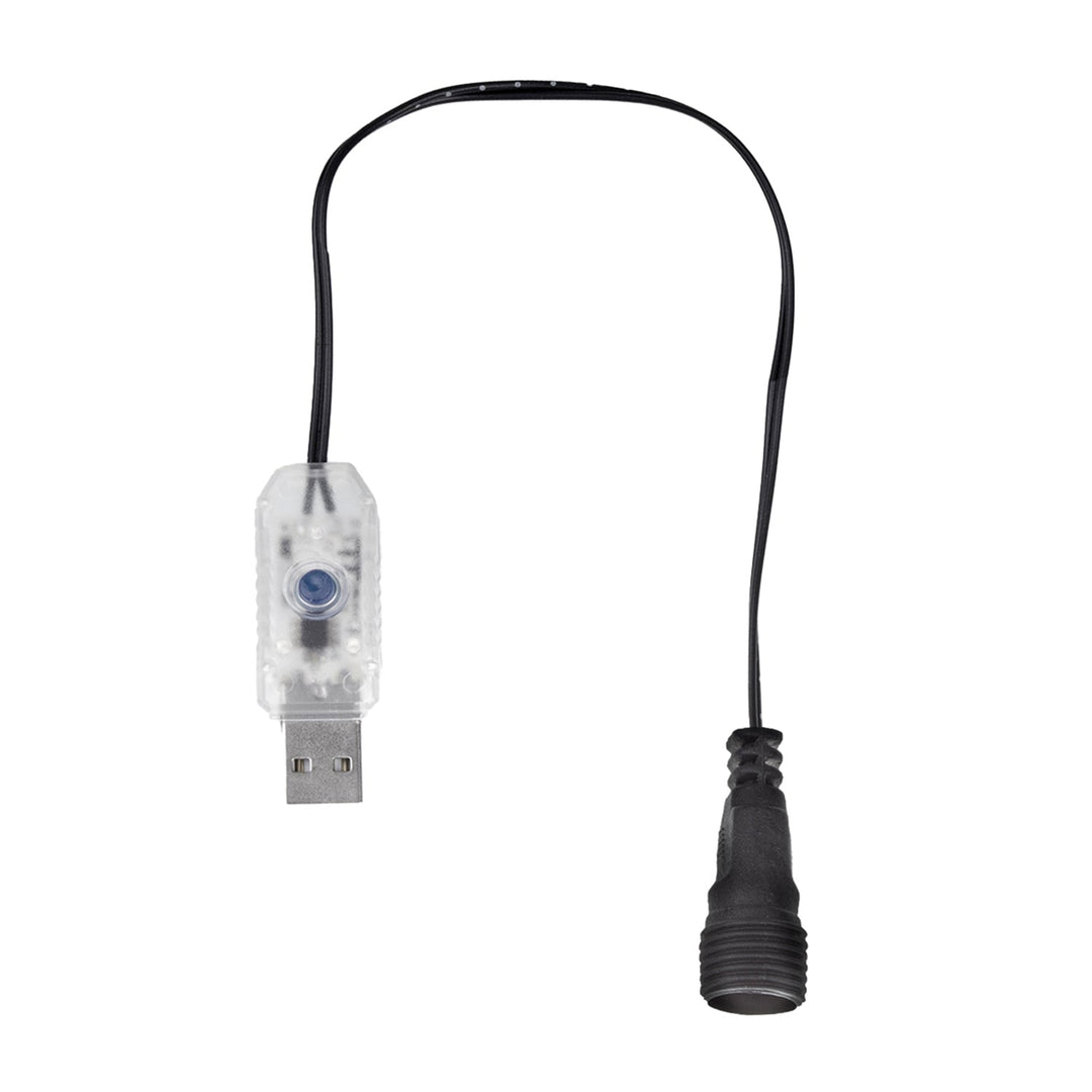 Maclean 2-в-1 слънчеви LED градински верижни светлини, IP44, 3W, 10lm, 3000K, 2*600 mAh батерия, 5V DC, 7m, MCE424