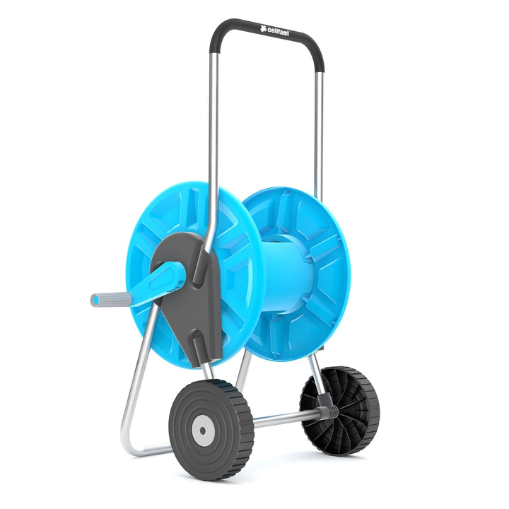Градински комплект Cellfast, маркуч Smart ATS 3/4'' 25 м, количка Aluplus 1/2'' 60 м