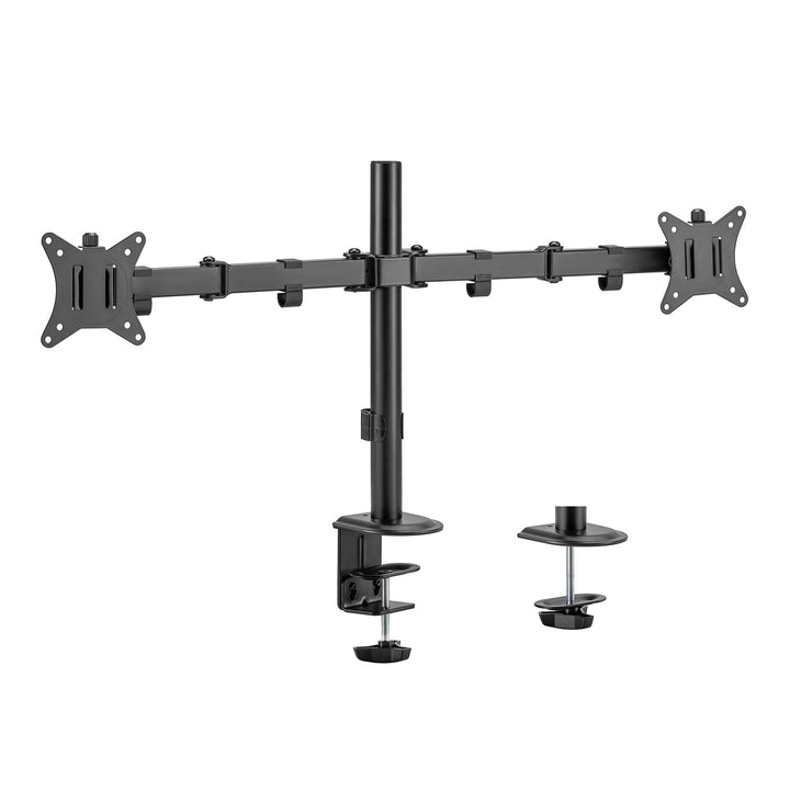 Маклин монтаж за 2 монитора, VESA 75x75 и 100x100, 17-32", 2x 9 кг, MC-754N