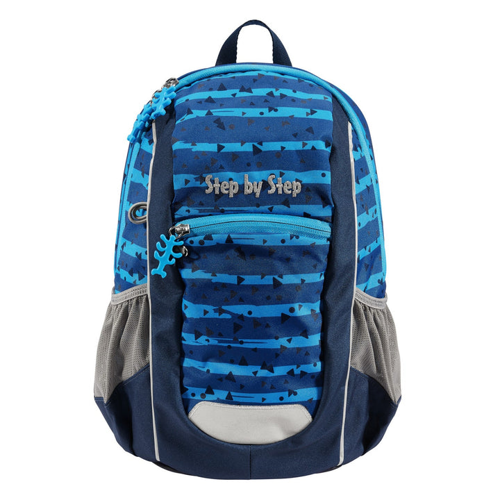 Ghiozdan Step by Step Junio Kiga Maxi Coala, 35 x 26 x 12 cm, 10 L, albastru