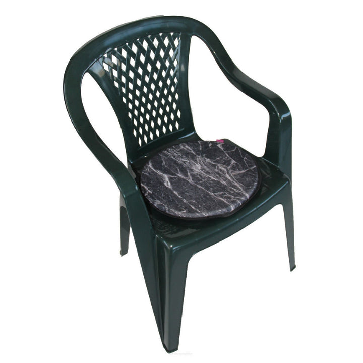 Възглавница за стол Bertoni, декоративна, изработена от кодура, 35 см, Суматра, EE0049