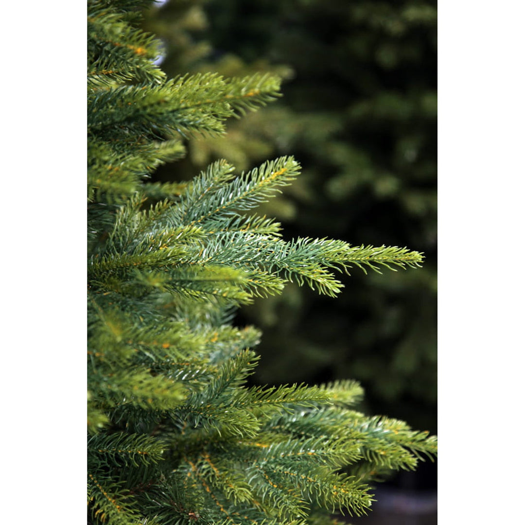 Brad de Craciun artificial, Molid Caucazian, cu suport, 1.9 m, verde