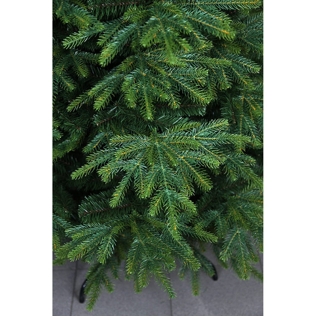 Brad de Craciun artificial, Molid Caucazian, cu suport, 1.9 m, verde