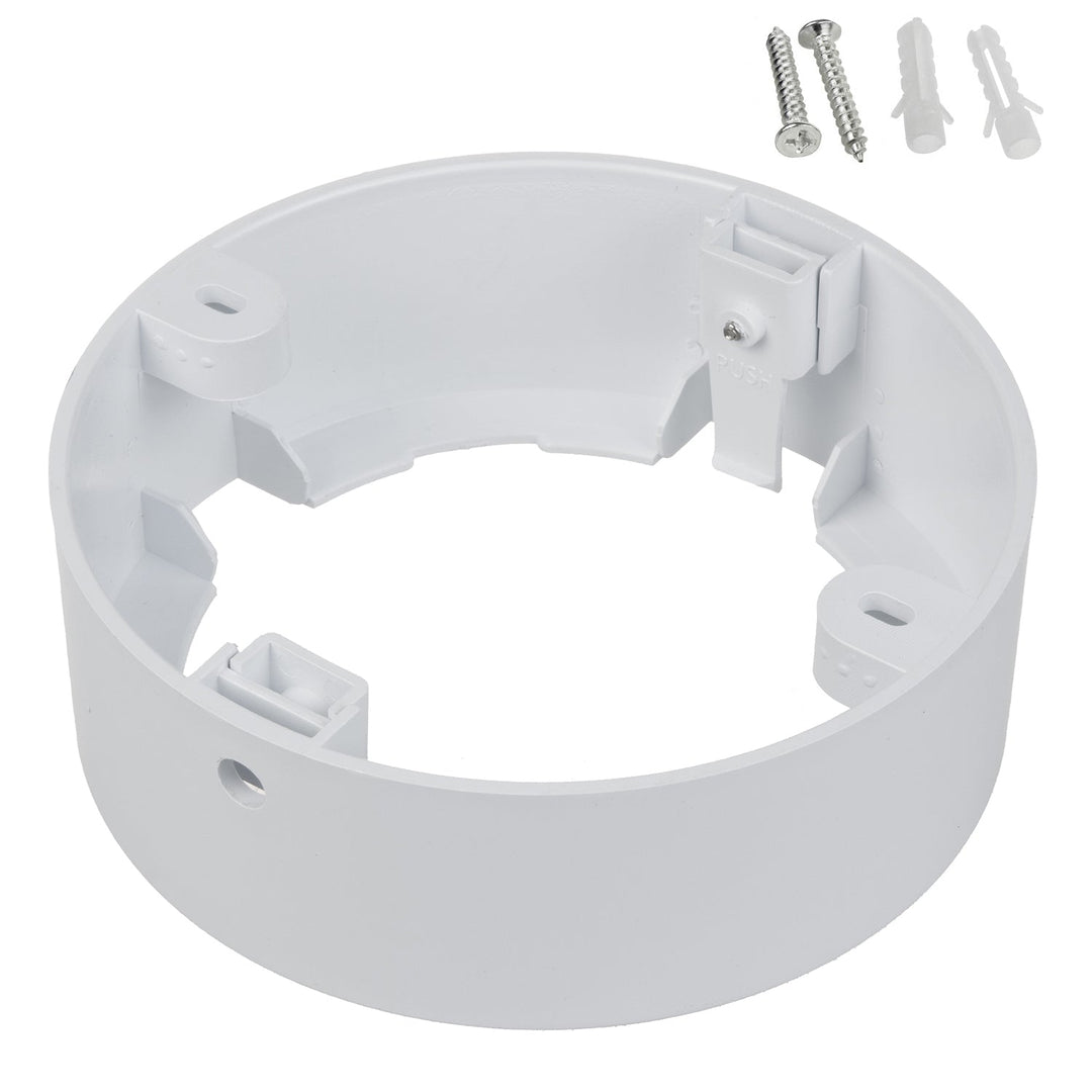 Маклин адаптер за монтаж на повърхност, за 9W LED панел, кръгъл, 120*38mm, MCE376 R