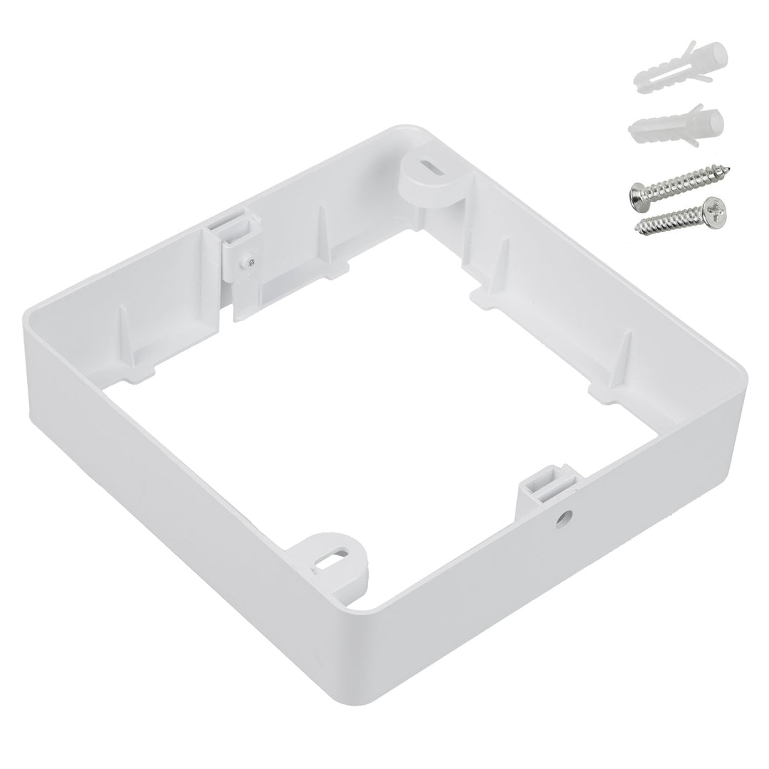 Маклин адаптер за монтаж на повърхност, за 18W LED панел, квадратен, 170*170*38mm, MCE379 S