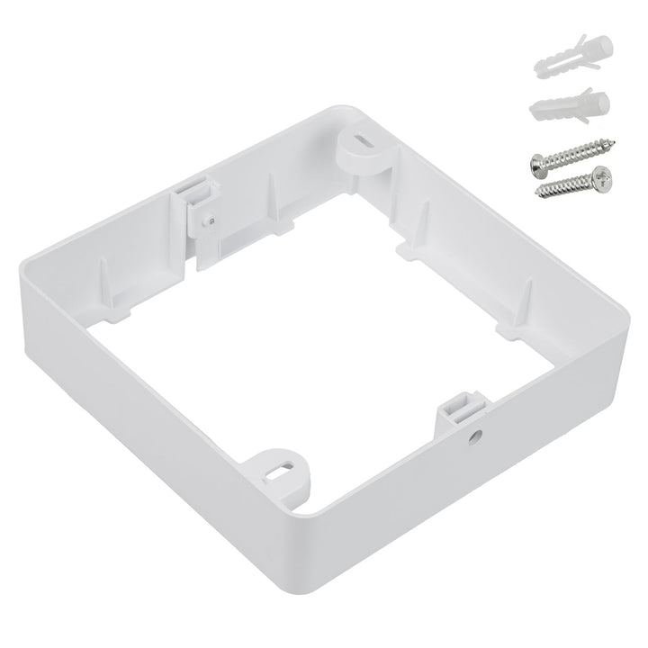 Маклин адаптер за монтаж на повърхност, за 18W LED панел, квадратен, 170*170*38mm, MCE379 S