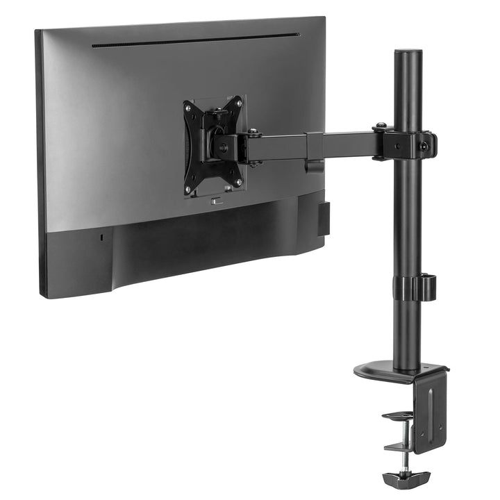 Монтажна стойка за LCD монитор Maclean, с едно рамо, VESA 75x75 и 100x100, 17-32", 9 кг, MC-572N