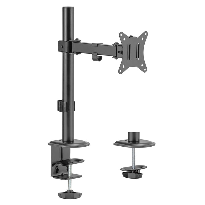Монтажна стойка за LCD монитор Maclean, с едно рамо, VESA 75x75 и 100x100, 17-32", 9 кг, MC-572N