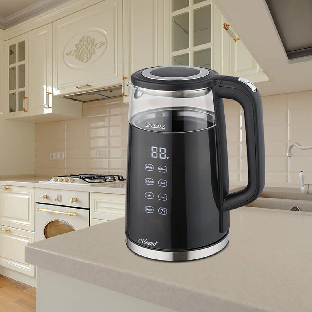 Електрическа кана Maestro, безжична, сензорен панел, 1,7 л, 2200 W, MR-049