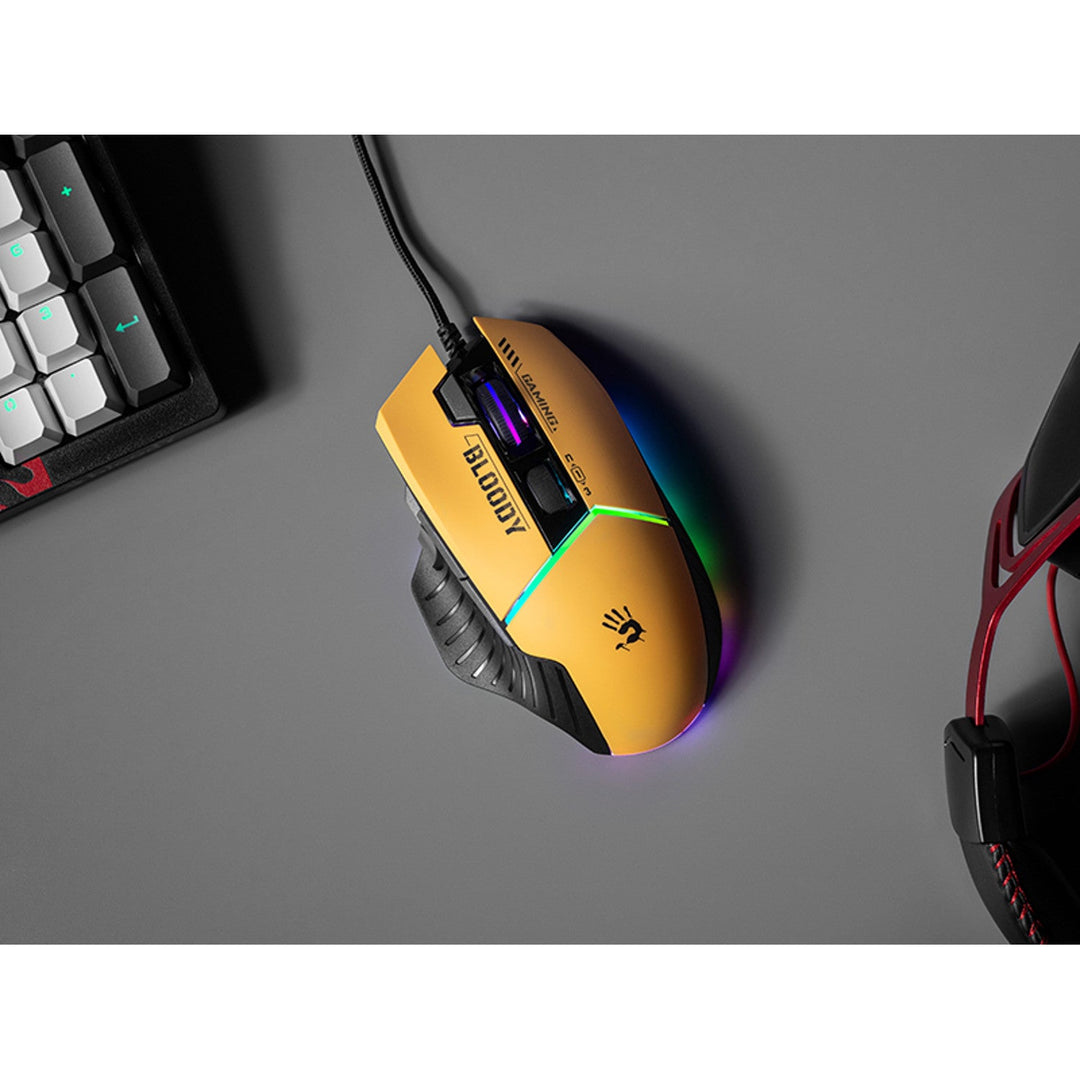 A4TECH BLOODY W95Max USB Sports Lime Mouse A4TMYS47259