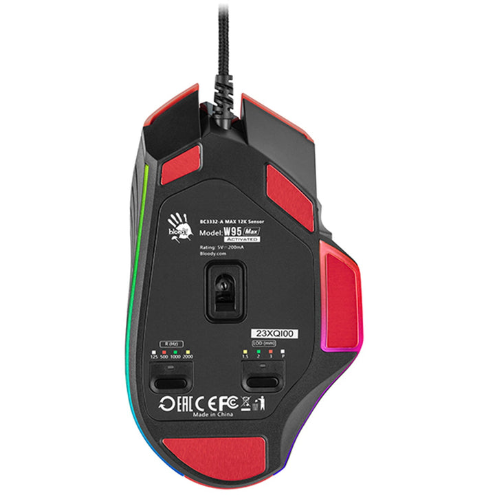 A4TECH BLOODY W95Max USB спортна червена мишка A4TMYS47257