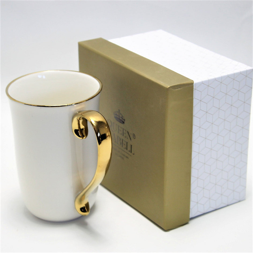 Голяма порцеланова чаша за кафе, 400 мл, Queen Isabell W23GD59-06426