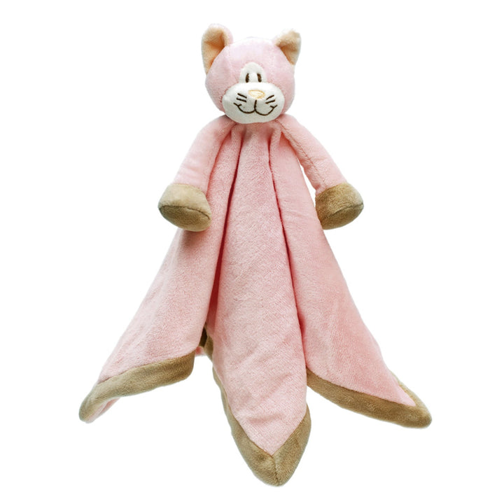 Динглисар меко одеяло, меки материали, розова котка, 35 см, T-TED-01372 1