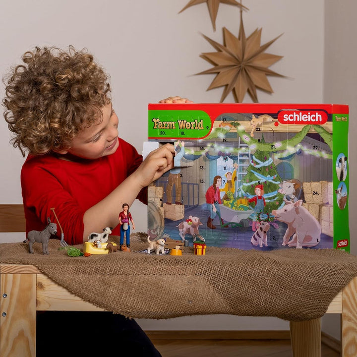 Адвентен календар с фигурки Schleich Farm World SLH98983
