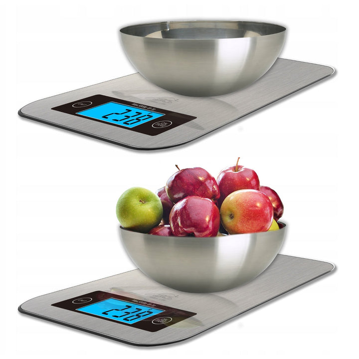 TECH-MED кухненски везни, везни за диета, Bluetooth, 5 кг, HW-FIT022