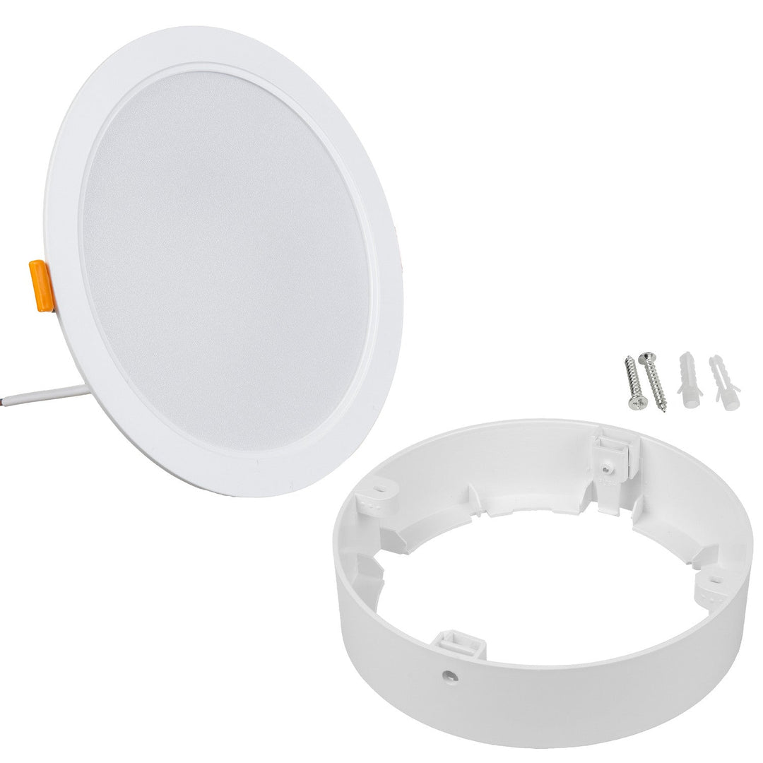 LED панел за таван Maclean, вграден SLIM, 18W, неутрално бял 4000K, 170*26mm, 1800 lm, MCE372 R + адаптер за повърхностен монтаж MCE377 R