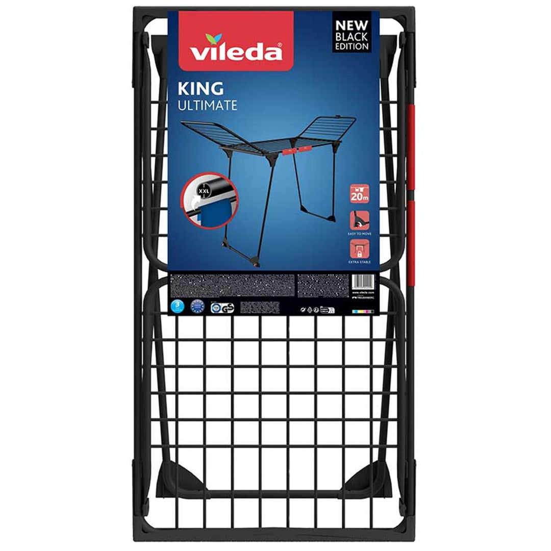 Сушилня за пране Vileda, площ за сушене 20 м, XXL линии, King Ultimate