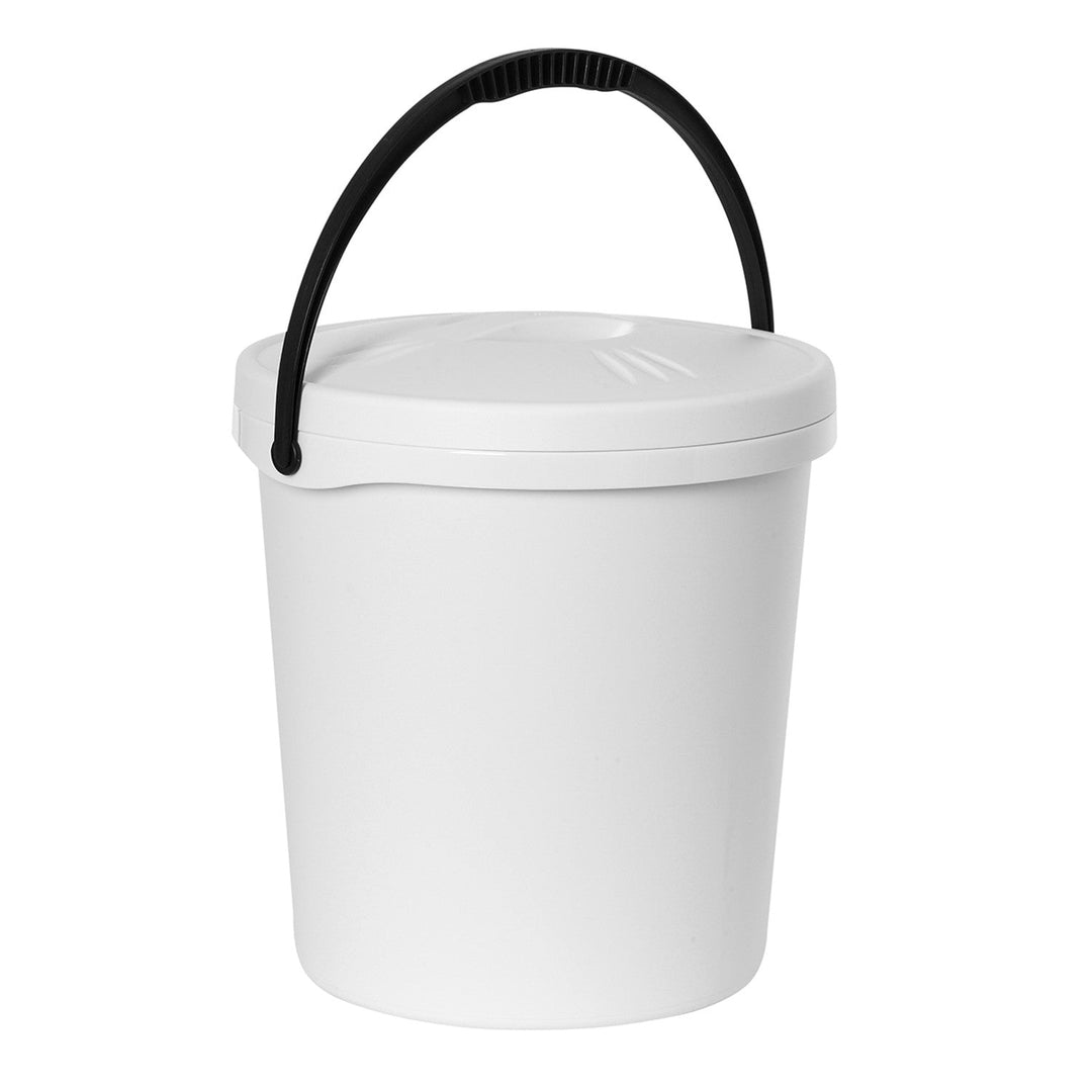Plast Team кофа, капак, дръжка, 16 литра, бяла, 2062