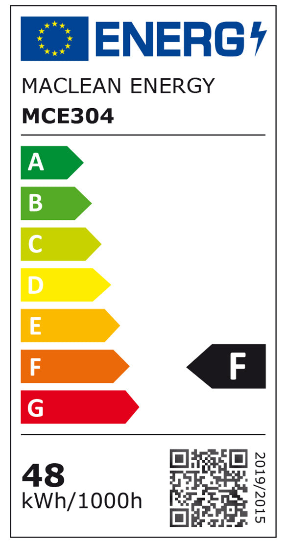 4x Maclean LED bec cu LED-uri, E27, 48W, 220-240V AC, alb rece, 6500K, 5040lm, MCE304 CW
