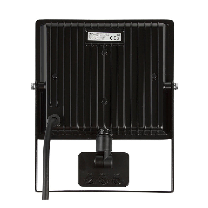 2 proiectoare cu LED cu senzor de mișcare Maclean, subțire 30W, 2400lm, alb cald (3000K), IP44, MCE630 WW PIR