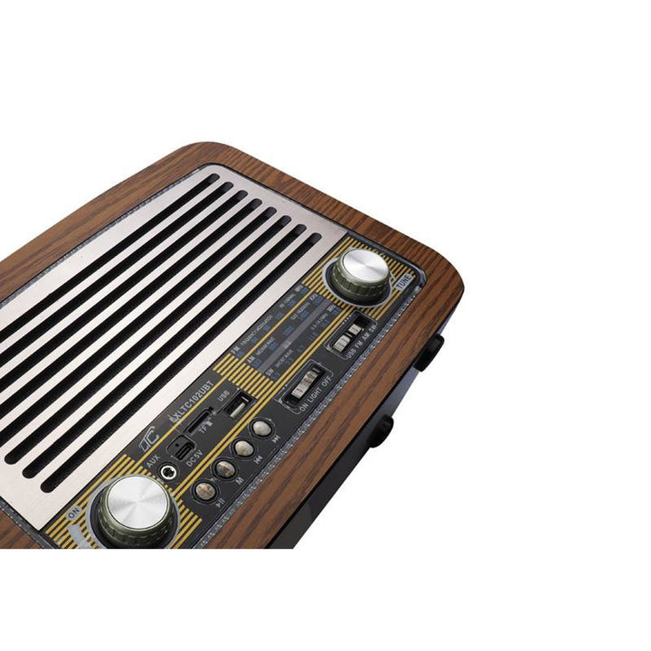 Преносимо радио LTC, телескопична антена, Bluetooth, FM/AM/SW, Olza Retro