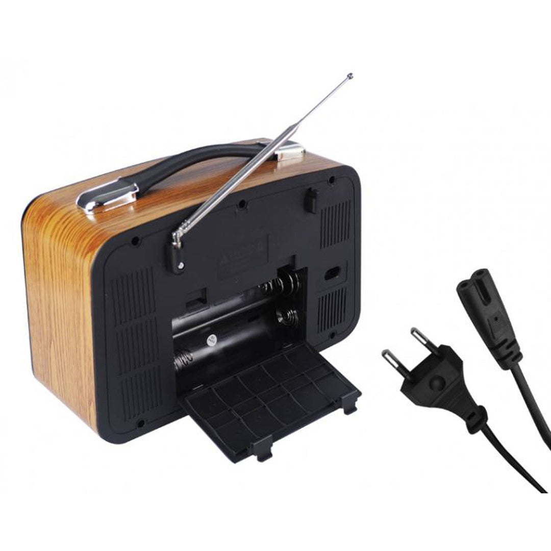 Преносимо радио LTC, телескопична антена, Bluetooth, FM/AM/SW, Olza Retro