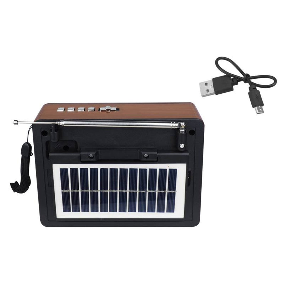 Преносимо радио LTC, Bluetooth, FM/AM/SW, USB, соларен панел, LXLTC103UBT