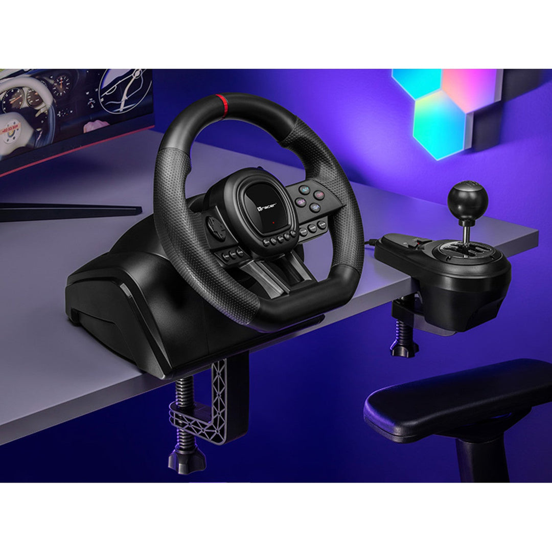 Волан, скоростна кутия, педали Tracer за PC, PS3, PS4, Xbox One, Xbox 360, Switch, Simracer