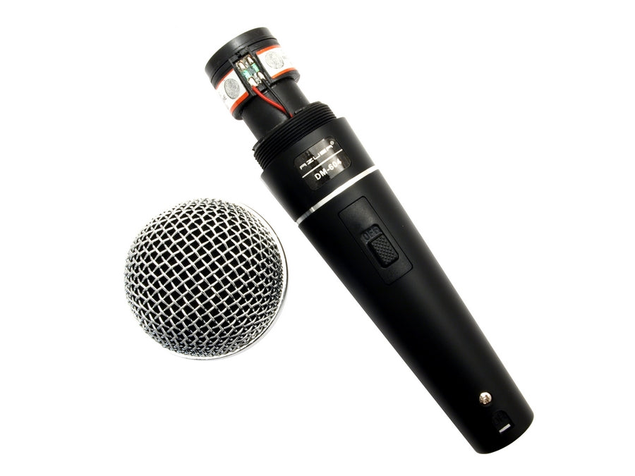 Динамичен микрофон Rebel DM-604 + калъф, кабел XLR към 6,3 мм жак